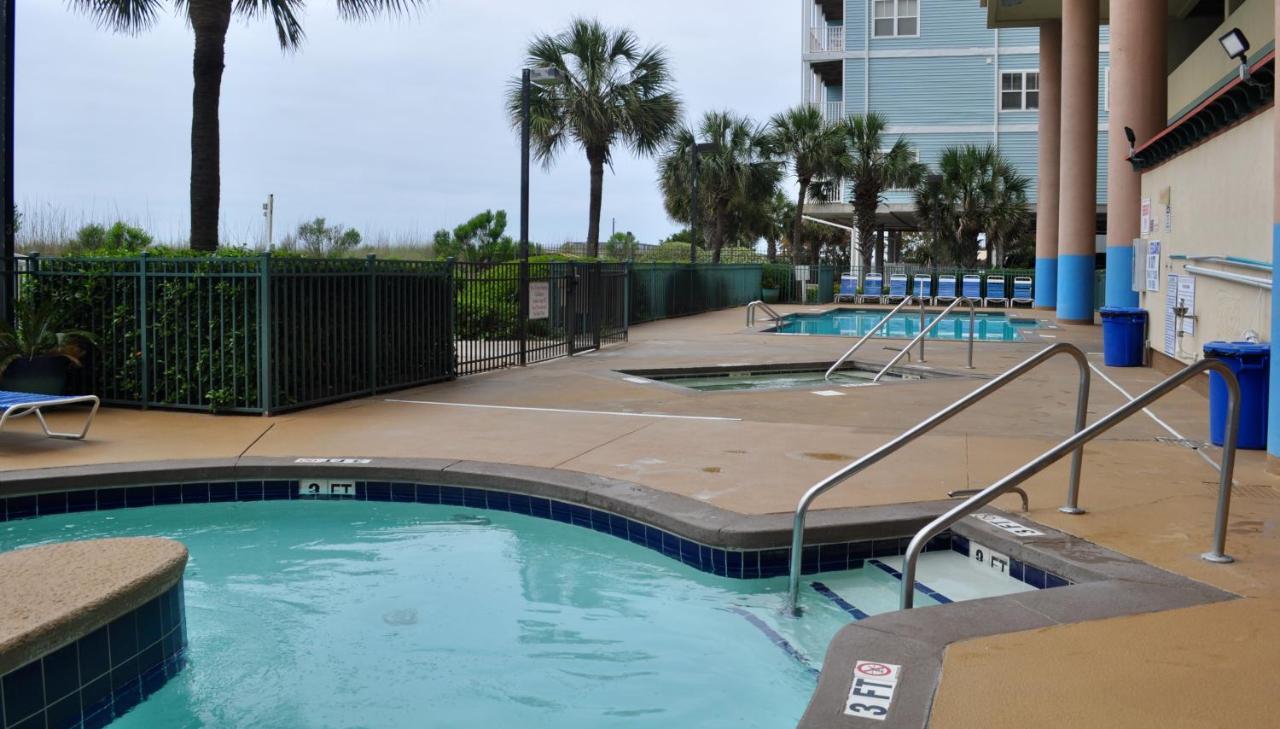 Oceanview Condo With Pool, Hot Tub, Balcony, Right On The Beach Миртл-Бич Экстерьер фото