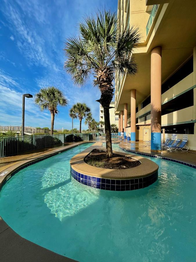 Oceanview Condo With Pool, Hot Tub, Balcony, Right On The Beach Миртл-Бич Экстерьер фото